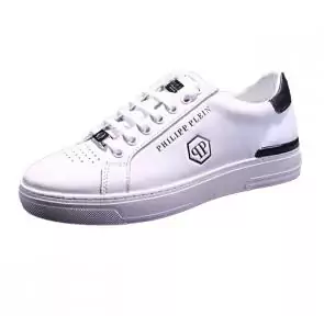 chaussures philipp plein soldes qp white black